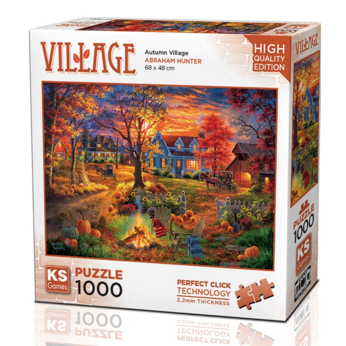 Ks Games Autumn Village Puzzle 1000 Parça 20671