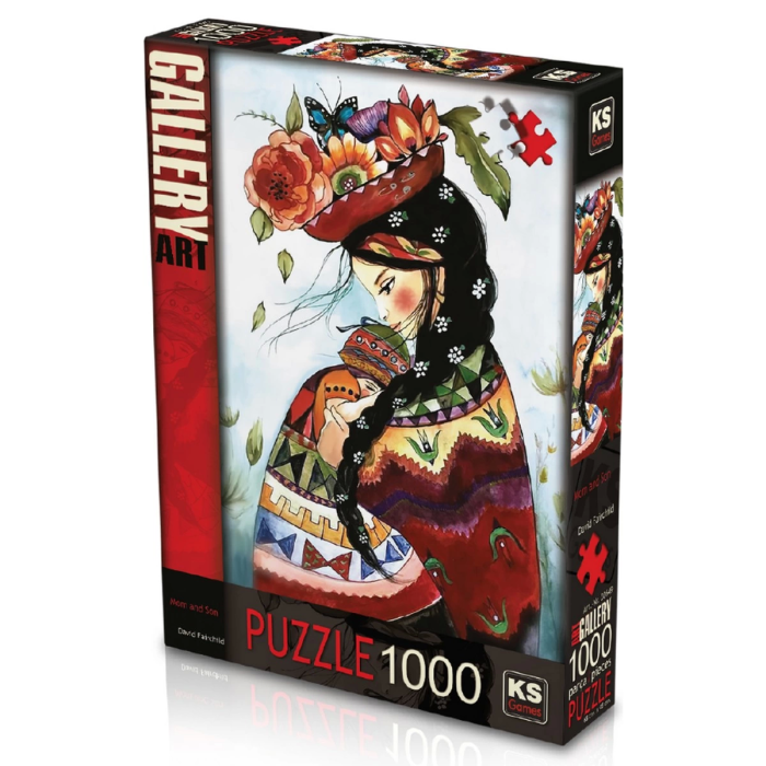 Ks Games Mom And Son Puzzle 1000 Parça 20778