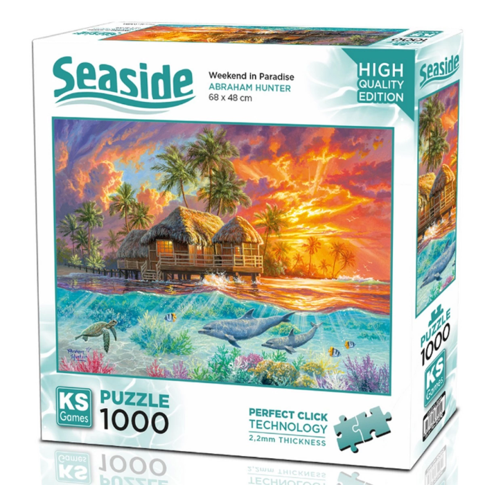 Ks Games Weekend In Paradise Puzzle 1000 Parça 20670