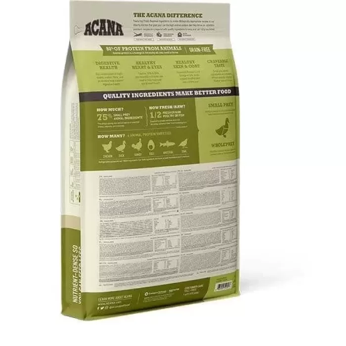 Acana Grasslands Tahılsız Tavuk Ördek ve Sebzeli Yetişkin Kedi Maması 1.8 Kg