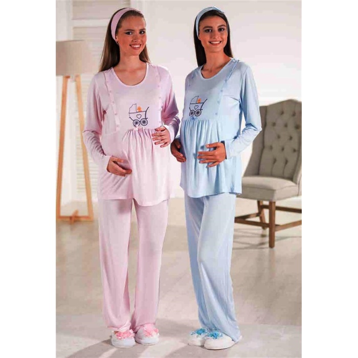 Estiva Micro Viscon Lohusa Pijama Takımı 17374