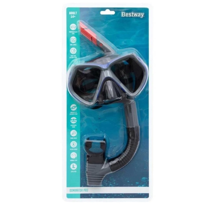 24069 -  Maske Snorkel Temp Silikon  6