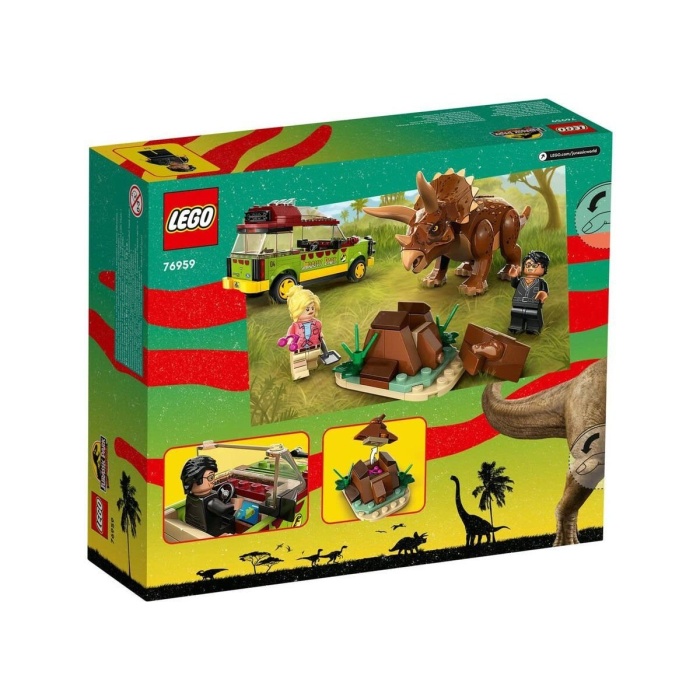 76959   Triceratops Araması 281 Parça +8 Yaş