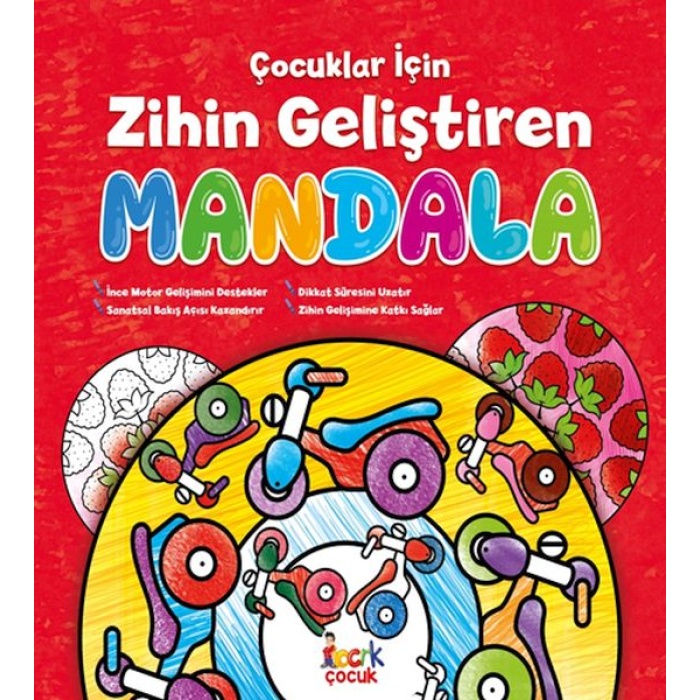 Çocuklar İçin Zihin Geliştiren Mandala  (4022)