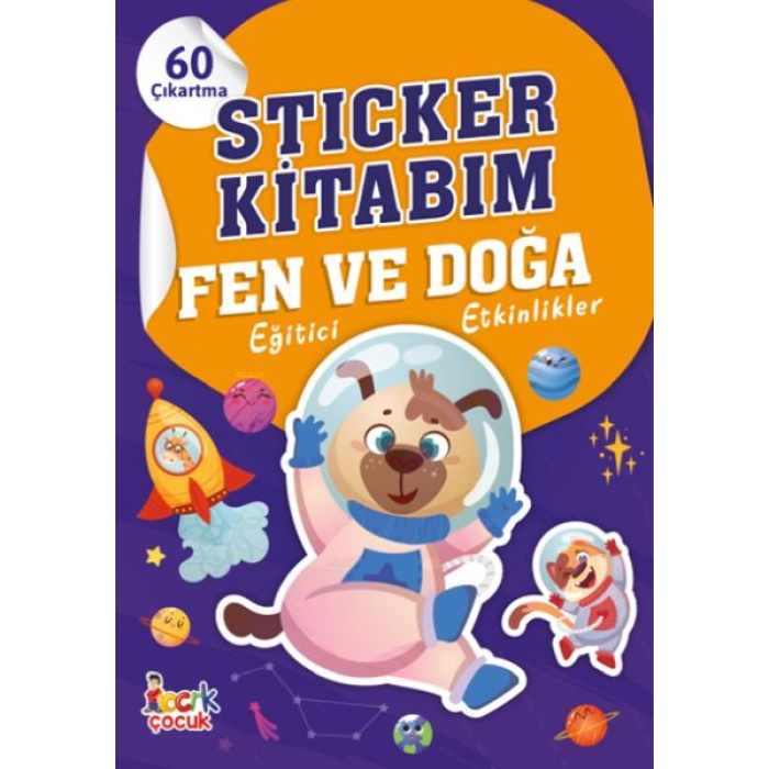 Stıcker Kitabım - Fen Ve Doğa  (4022)