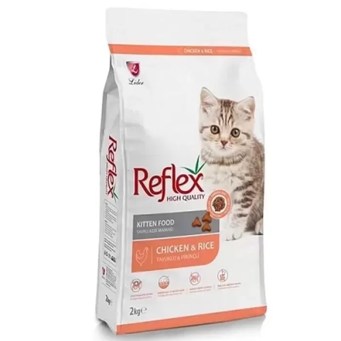 Reflex Kitten Tavuklu Yavru Kedi Maması 2 Kg