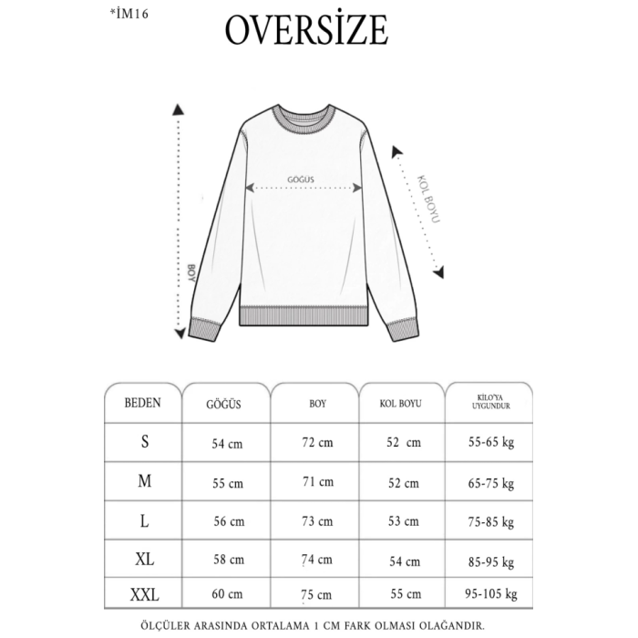 Unisex Üç İplik Parçalı Yakalı Sweatshirt - Siyah