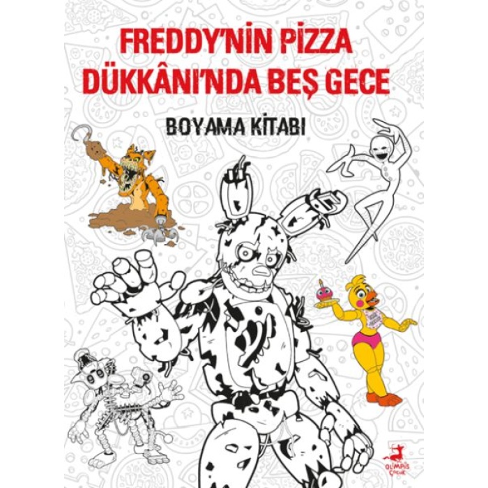 Freddy’nin Pizza Dükkânı’Nda Beş Gece : Boyama Kitabı  (4022)