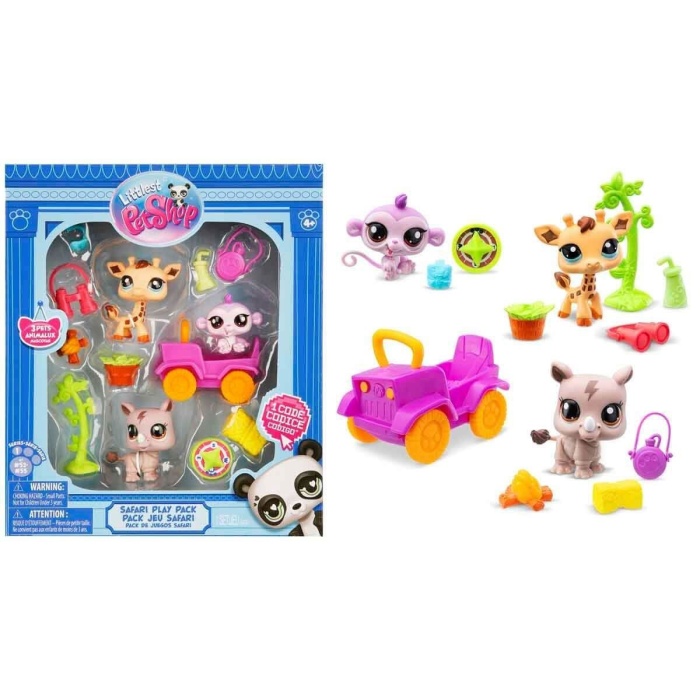 5240 Littlest Pet Shop Minişler Safari Oyun Seti S1 -