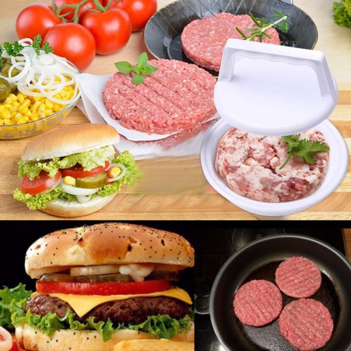 Hamburger Yapma Aparatı- Hamburger Pres Ve Köfte Kalıbı (4172)