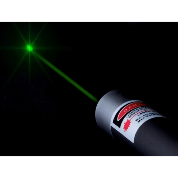 Yeşil Lazer Pointer 100 Mw 15 Km Etkili (5 Başlıklı) (4172)