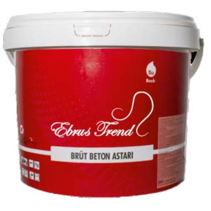 EBRUS TREND BRÜT BETON ASTARI KIRMIZI 4 KG