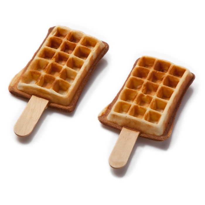 Çubukta Kremalı Waffle