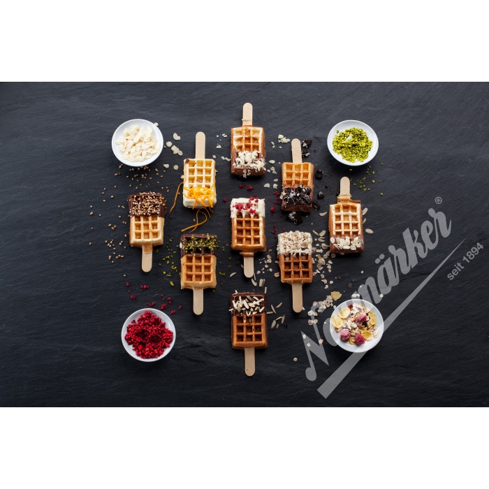 Çubukta Kremalı Waffle