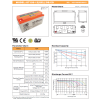 Outdo Solar 12V 150Ah Jel Aku - Dijital Ekranlı