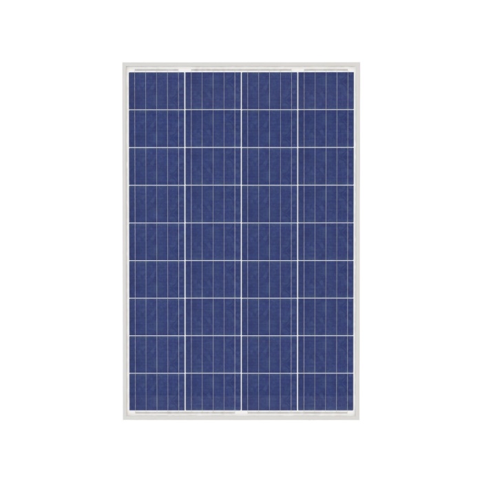 TommaTech 100 w Watt 36 Polikristal Güneş Paneli Solar Panel Poli