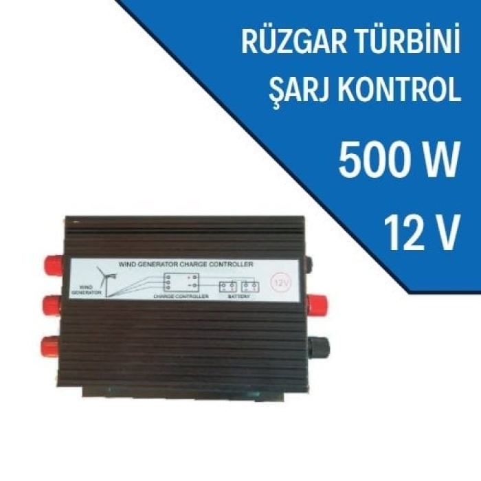 500W-12V RÜZGAR TÜRBİN ŞARJ KONTROL CİHAZI