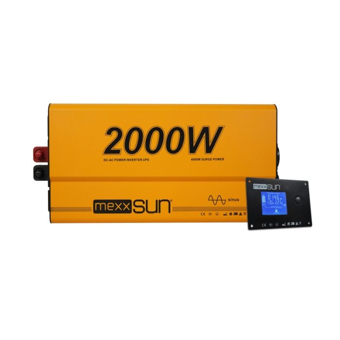 Tam Sinüs UPS (Remote Ekran) 12V 2000W