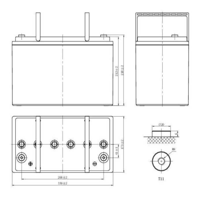 Exelon 12 V 100 Ah Jel Akü