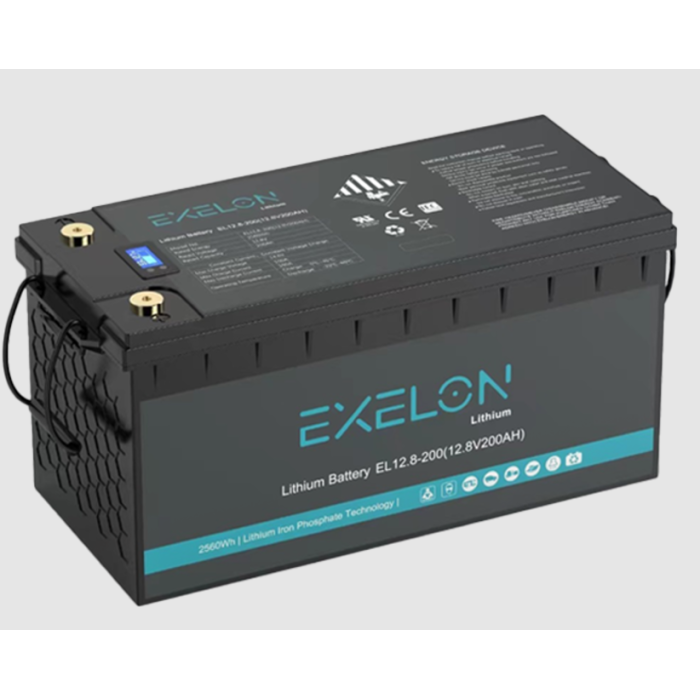 Exelon 12 V 200 Ah Lityum Akü