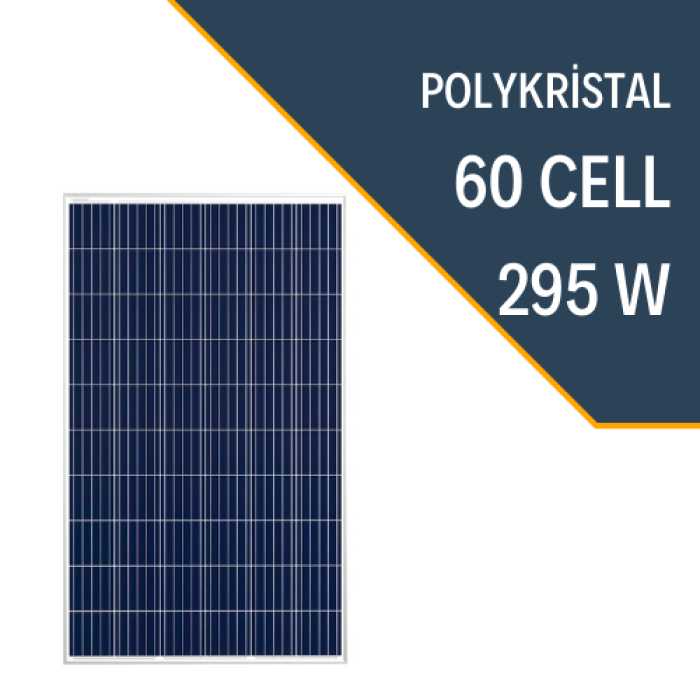 295W POLYKRİSTAL GÜNEŞ PANELİ