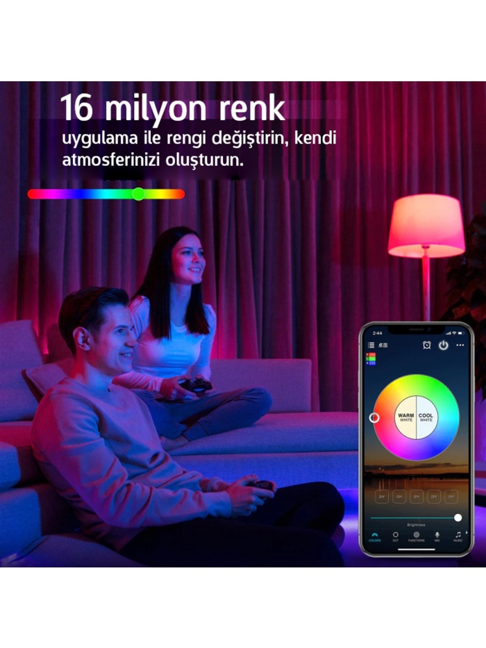 İgotech Akıllı Led Ampül Wifi Bluetooth