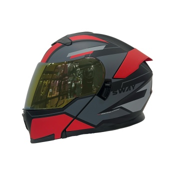 SWAY SW 912 C1 RED Çene Açılır Kask