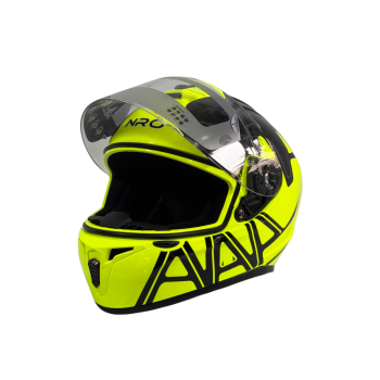 NRO NEON YEŞİL SİYAH FULL KASK