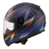 LS2 RAPID 2 OPTIK MAT MAVİ-MOR KASK FULL FACE