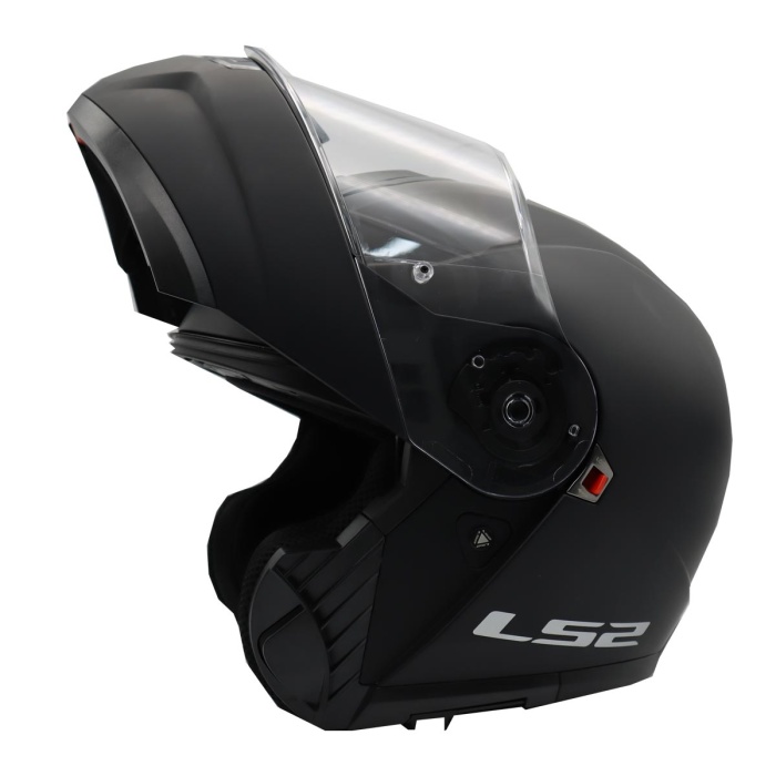 LS2 STROBE 2 MAT SİYAH KASK ÇENE AÇILIR