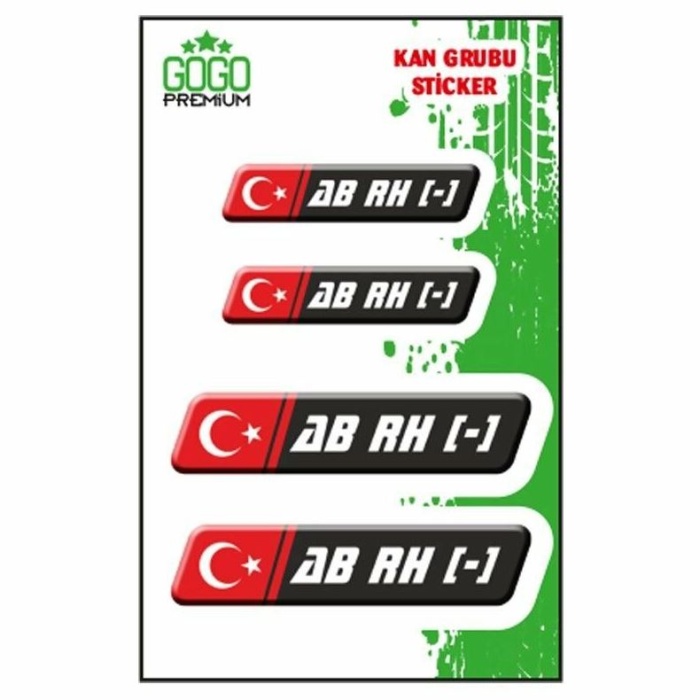 KAN GRUBU STİCKER 4LÜ