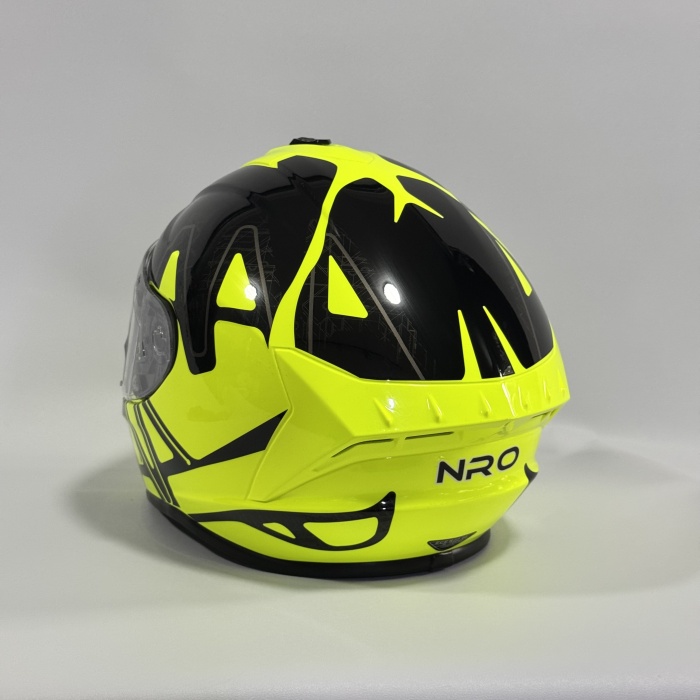 NRO NEON YEŞİL SİYAH FULL KASK