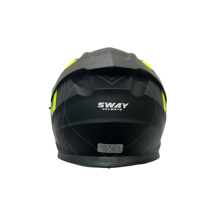 SWAY SW 912 A1 YELLOW Çene Açılır Kask