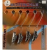 ECOTACKLE GRİ RENKLİ  BALIK KAFALI 3 GRAM HAREKETLİ  ZOKA