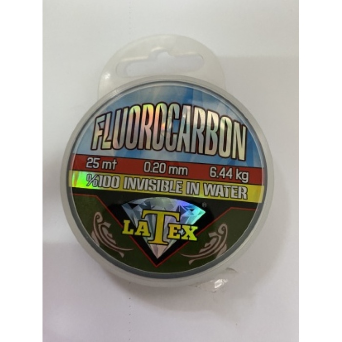 LATEX  0.20 MM 25 METRE FLUOROCARBON MİSİNA