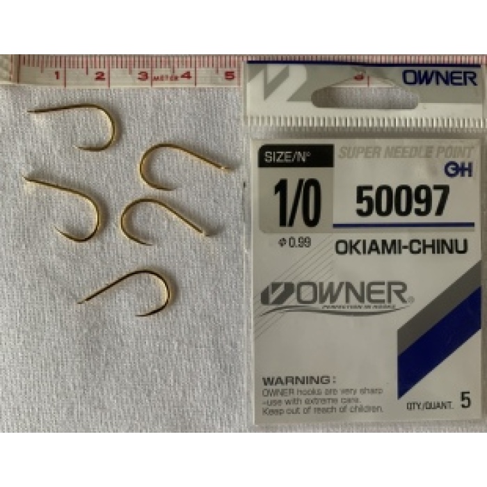 OWNER OKIAMI CHINU 50097 NO:1/0 OLTA İĞNESİ