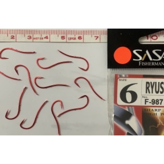 SASAME RYUSEN W-HOLD F-987 RED NO:6  OLTA İĞNESİ