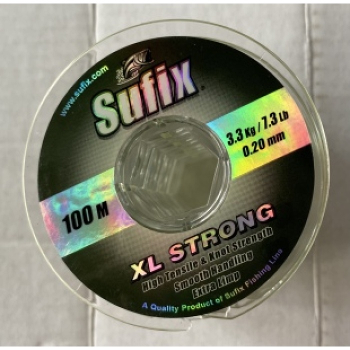 SUFİX XL STRONG 0.20 MM 100 METRE LİMON YEŞİLİ OLTA MİSİNASI