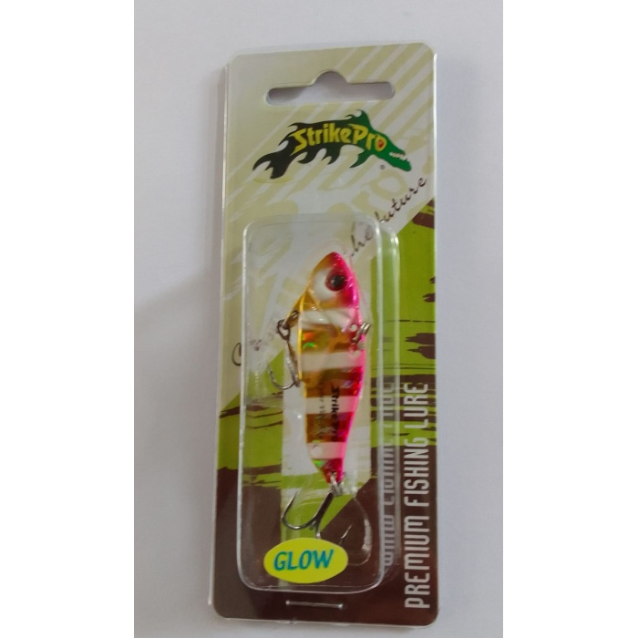 STRİKE PRO 4.5 CM VİBRASYON JİG YEM GLOW SIN52L (GOLD ZEBRA)