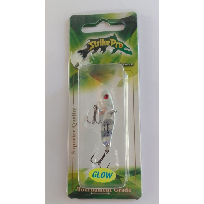 STRİKE PRO 3.5 CM VİBRASYON JİG YEM GLOW SIN051L (GLOW ZEBRA)