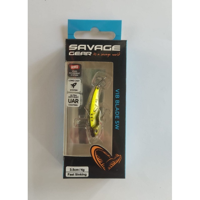 SAVAGE GEAR 3D VIB BLADE 3.5 CM ,4 GR MIRROR AYU BALIK YEM VİBRASYON