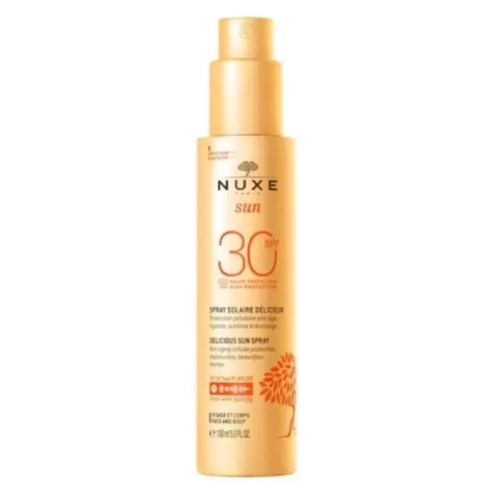 Nuxe Sun Güneş Koruyucu Yüz & Vücut Sütü SPF30 150 ml + Güneş Sonrası Nemlendirici Saç & Vücut Şampuanı Hediyeli