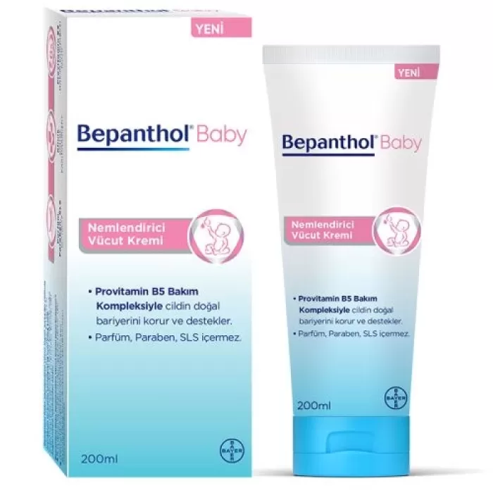 Bepanthol Baby Nemlendirici Vücut Kremi 200 ml