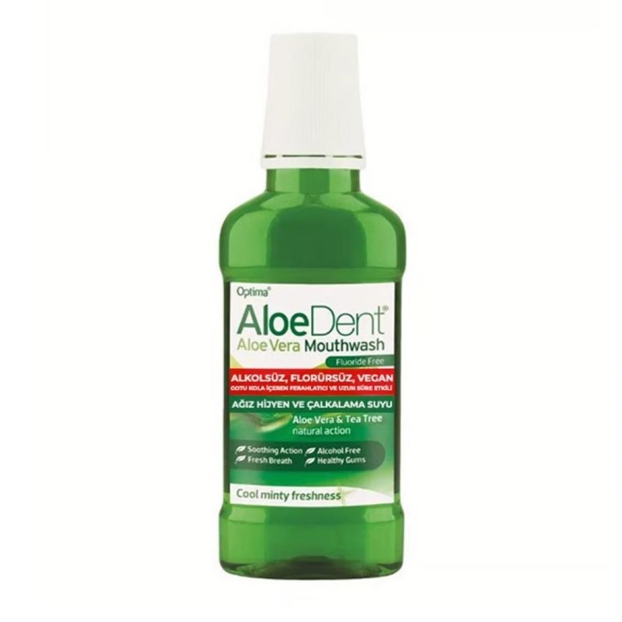 Aloe Dent Alkolsüz ve Florürsüz Ağız Bakım Suyu 250ml