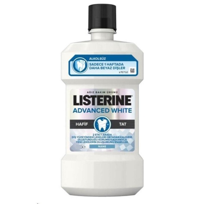 Listerine Advanced White Hafif Tat Ağız Bakım Suyu 250ml