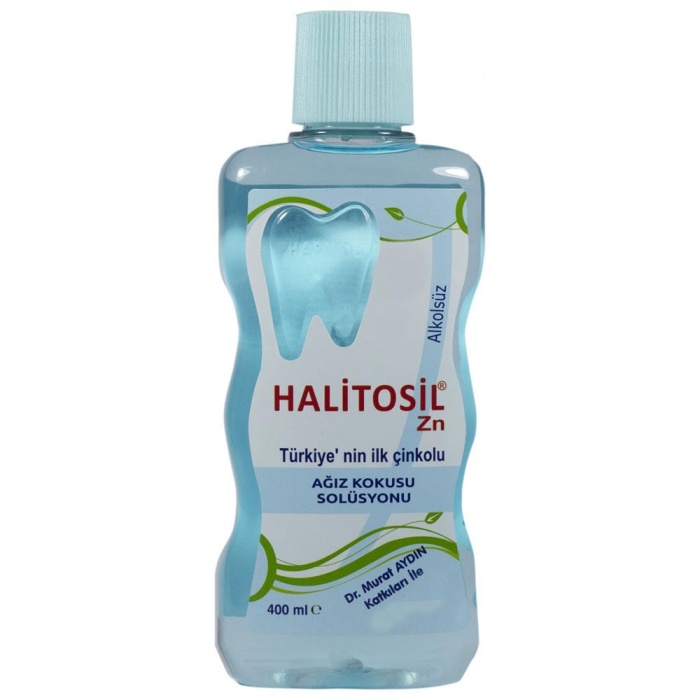 Halitosil Çinkolu Ağız Kokusu Solüsyonu 400ml