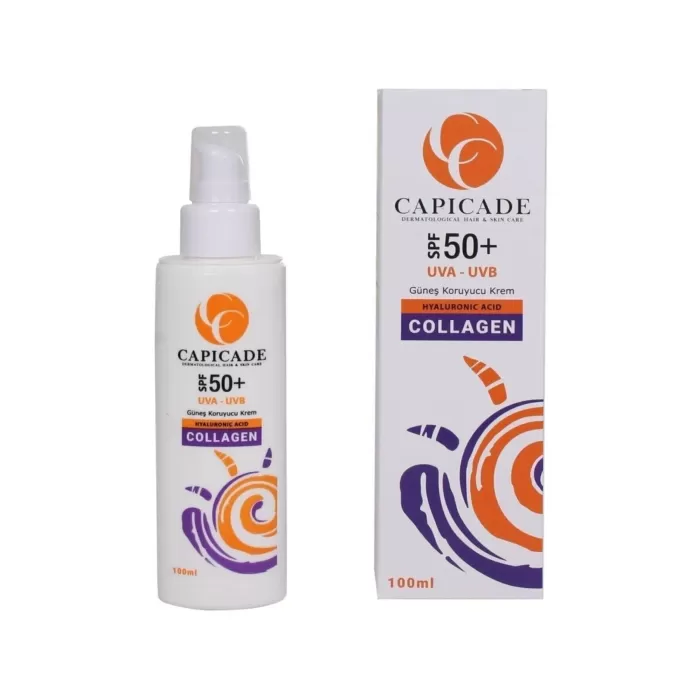 Capicade SPF 50+ Collagen Tinted Güneş Koruyucu Krem 100 ml