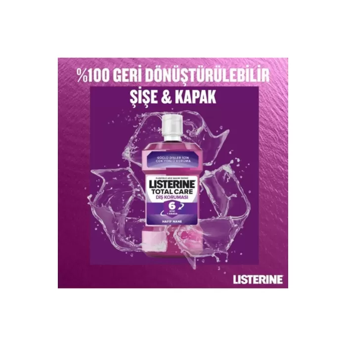 Listerine Total Care - 6 Etki 1 Arada Nane Aromalı 500 ml