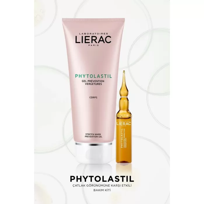 Lierac Phytolastil Gel Çatlak Oluşumunu Azaltmaya Yardımcı Jel 200 Ml + Ampul 20x5 Ml Ikili Avantaj Set