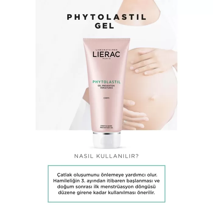 Lierac Phytolastil Gel Çatlak Oluşumunu Azaltmaya Yardımcı Jel 200 Ml + Ampul 20x5 Ml Ikili Avantaj Set